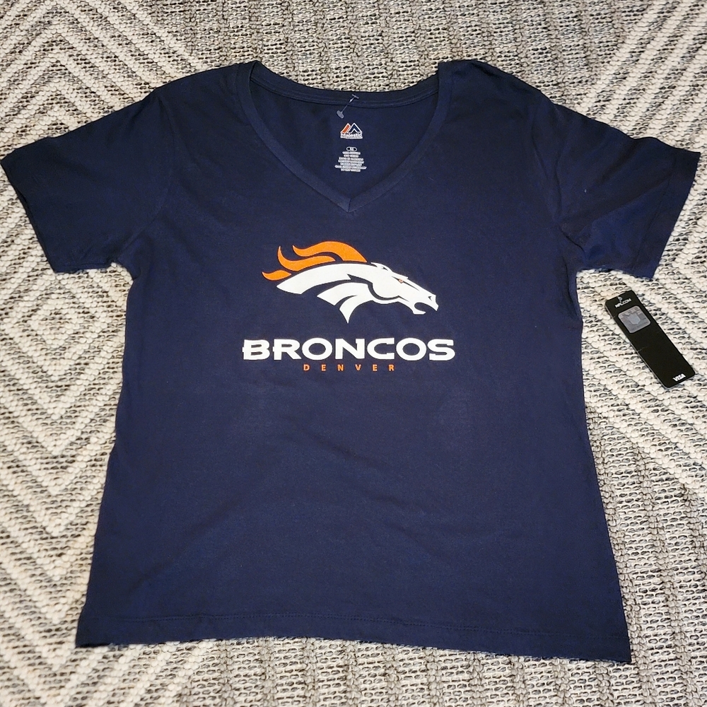 NFL Denver Broncos Shimmer Size Medium NWT